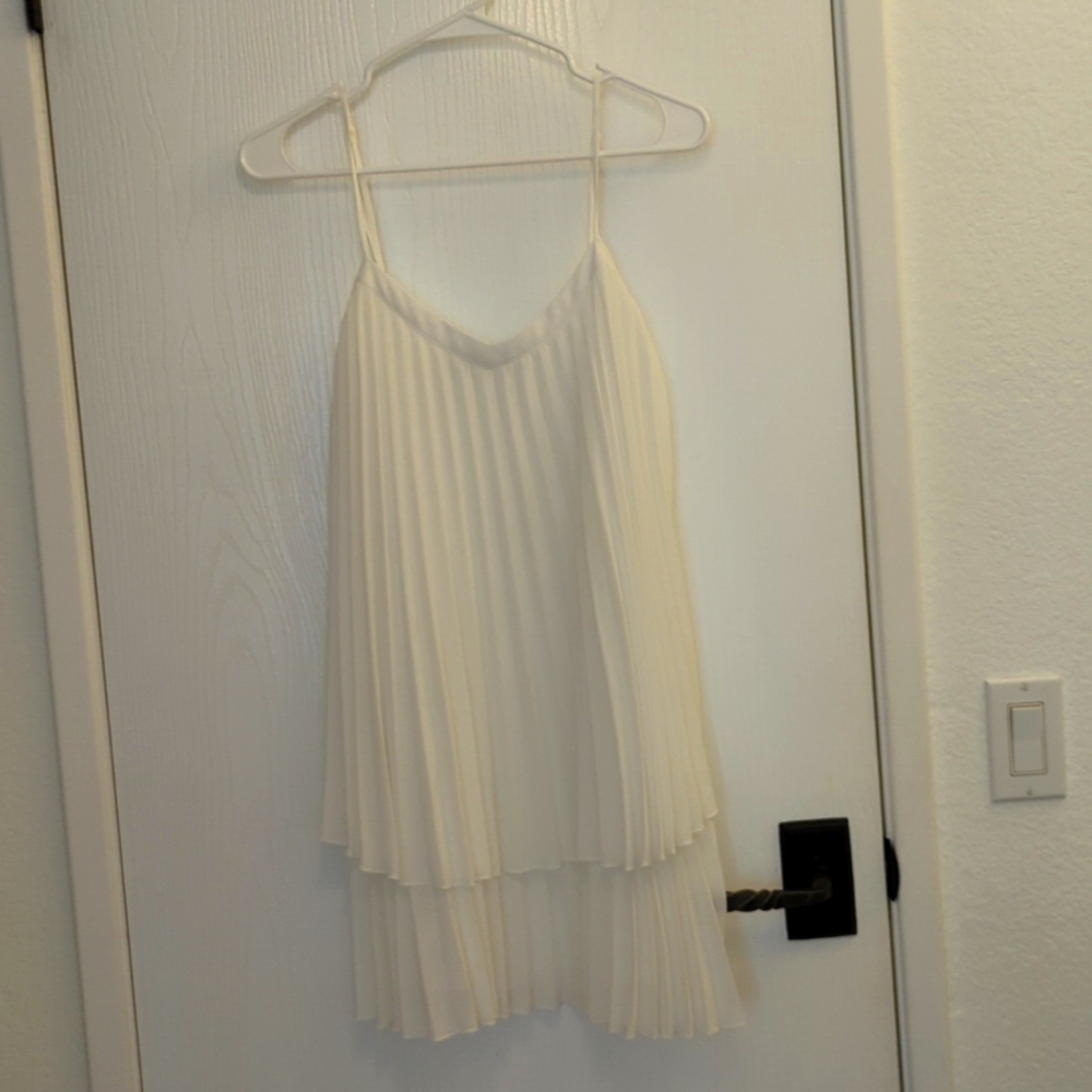 Zara white dress